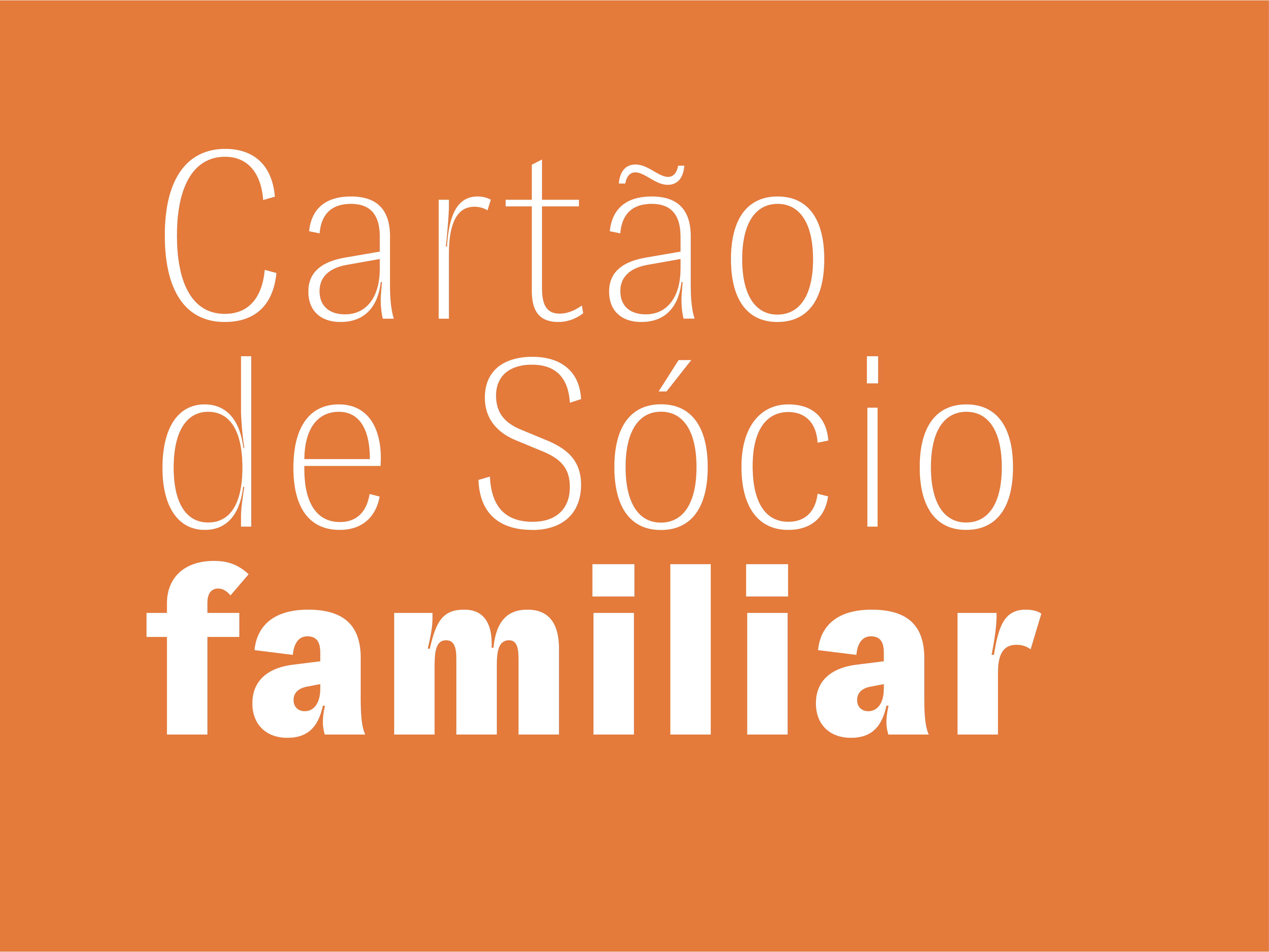 Para as famílias
